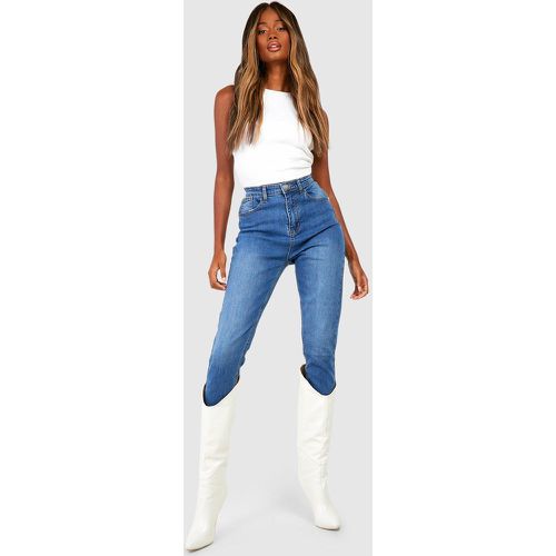 Jean Skinny Taille Haute - 34 - boohoo - Modalova