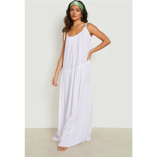 Robe De Plage Longue Texturée - M - boohoo - Modalova