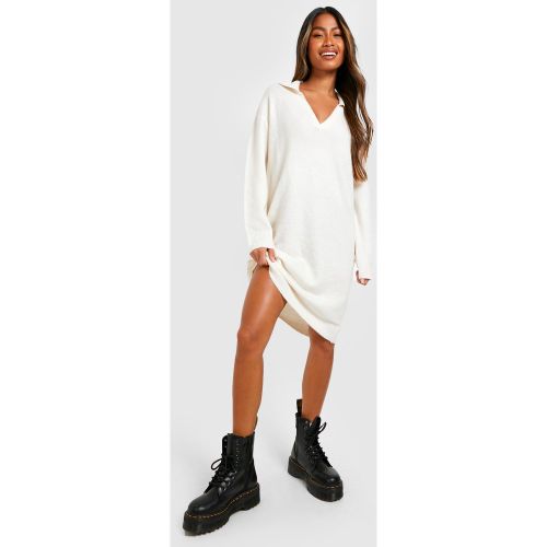 Robe Pull En Maille Douce - 36 - boohoo - Modalova