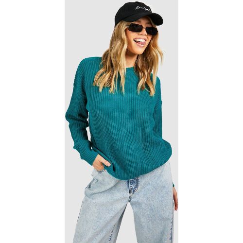 Pull En Maille À Col Rond - S - boohoo - Modalova