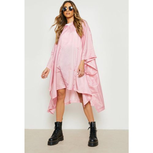 Poncho De Festival À Capuche - One Size - boohoo - Modalova