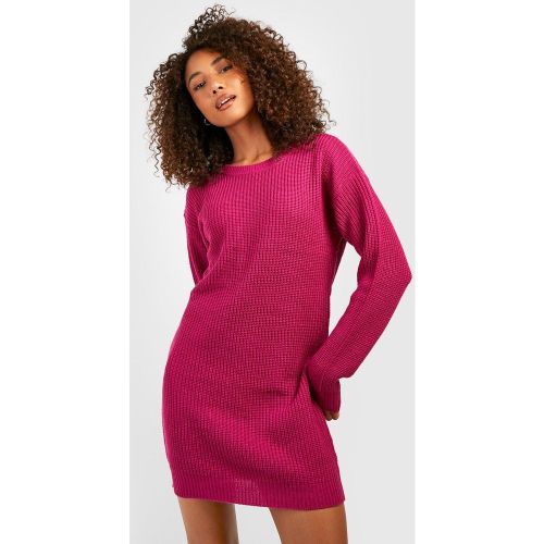 Tall" - Robe Pull En Maille À Col Rond - 38 - boohoo - Modalova