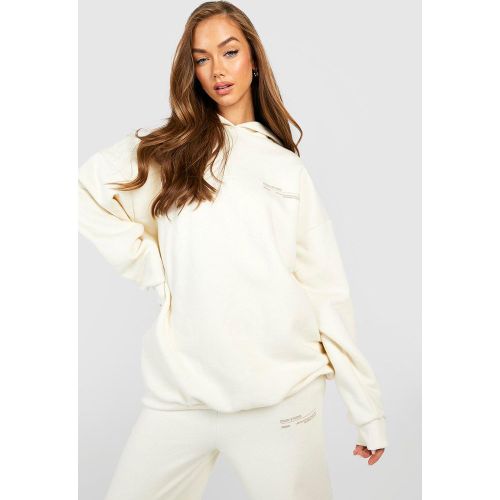 Sweat À Capuche Oversize Imprimé - S - boohoo - Modalova