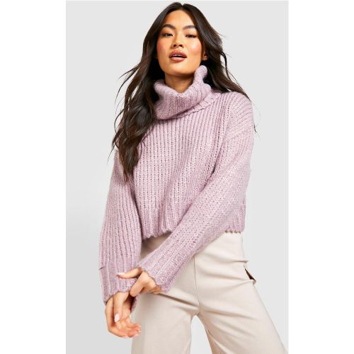 Pull Court Épais À Col Roulé - S - boohoo - Modalova