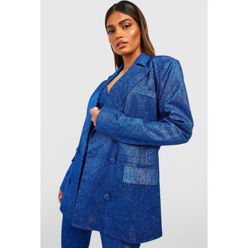 Blazer Oversize Pailleté - 34 - boohoo - Modalova