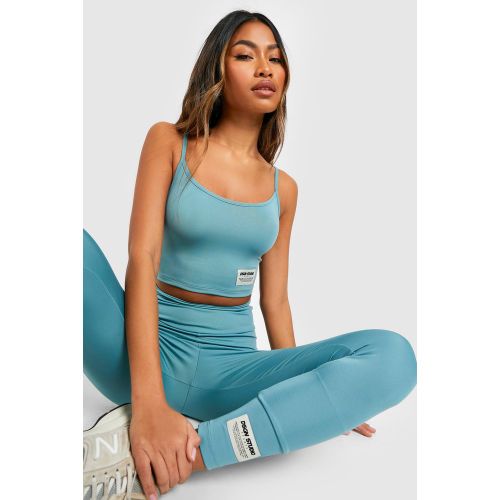 Legging De Sport - Bleu - 36, Bleu - boohoo - Modalova