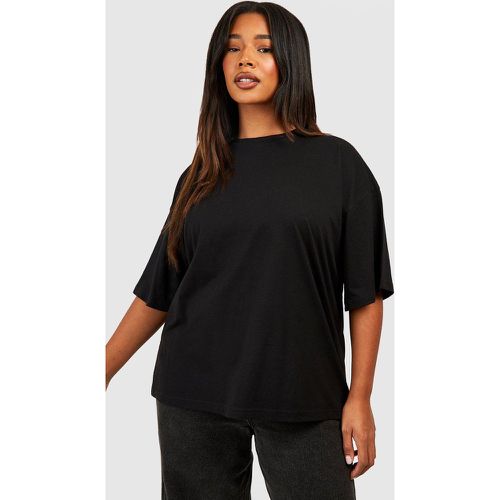 Grande Taille - T-Shirt Oversize Basique À Col Rond - 44 - boohoo - Modalova