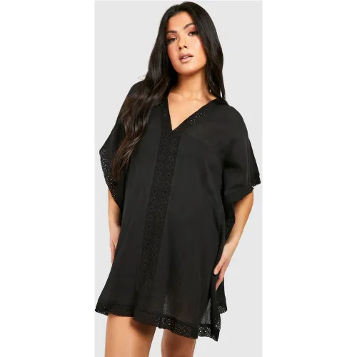 Maternité - Tunique De Grossesse En Crochet - 42 - boohoo - Modalova