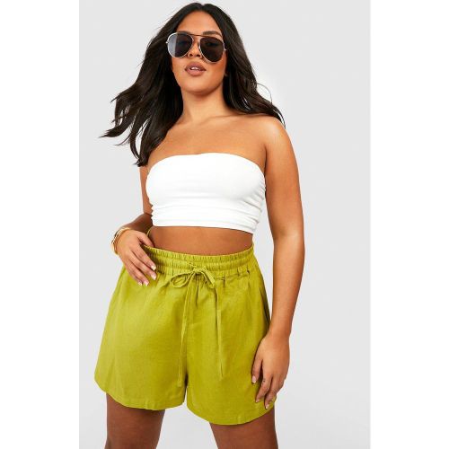 Grande Taille - Short Fluide - 48 - boohoo - Modalova