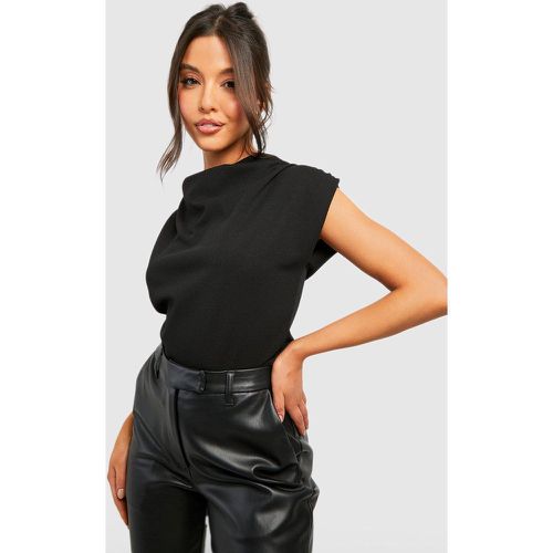 Blouse À Épaulettes Et Col Bénitier - 38 - boohoo - Modalova