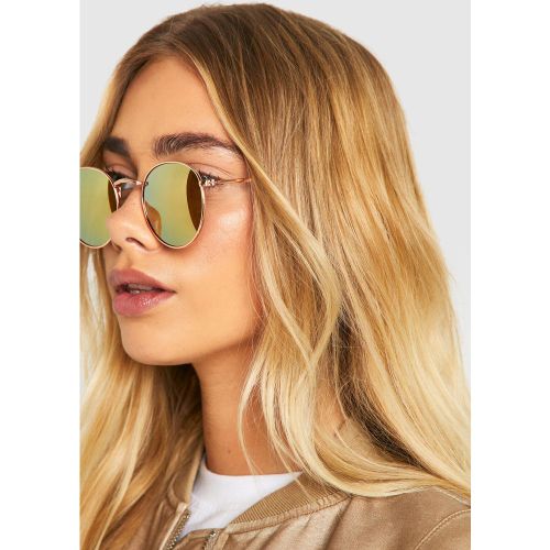 Lunettes De Soleil Teintées - One Size - boohoo - Modalova