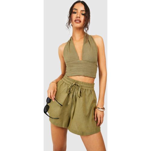 Short En Lin - 34 - boohoo - Modalova