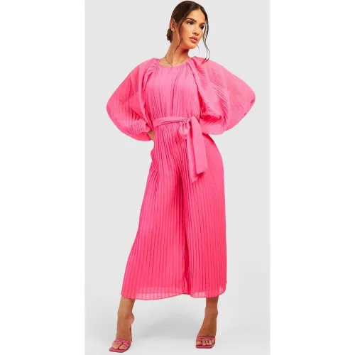 Combinaison Jupe-Culotte Plissée - 36 - boohoo - Modalova