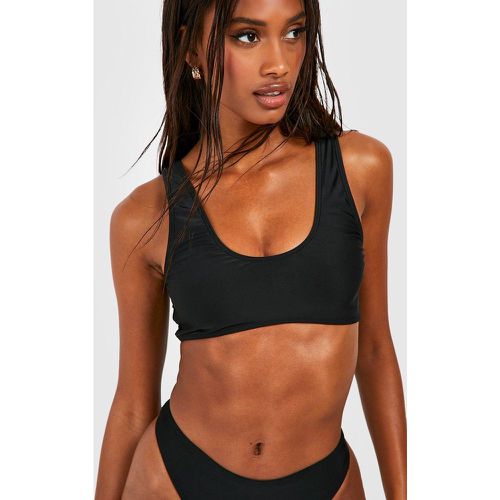 Haut De Maillot - Noir - 36, Noir - boohoo - Modalova