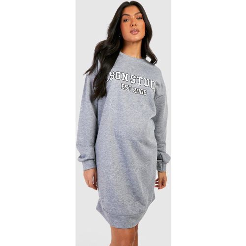 Maternité - Robe Sweat De Grossesse À Slogan Dsgn Studio - 36 - boohoo - Modalova