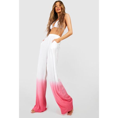 Pantalon Large Texturé - L - boohoo - Modalova