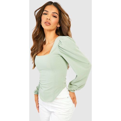 Corset À Manches Longues - 38 - boohoo - Modalova