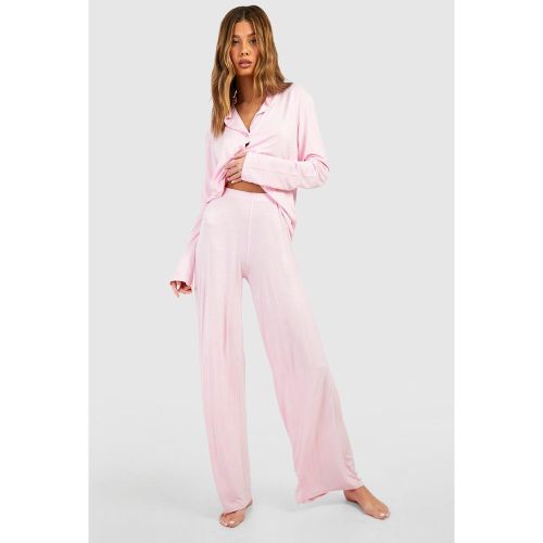 Pyjama Large En Jersey - 34 - boohoo - Modalova