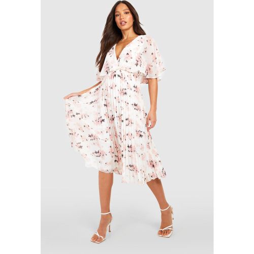Tall" - Robe Cape Plissée - 40 - boohoo - Modalova
