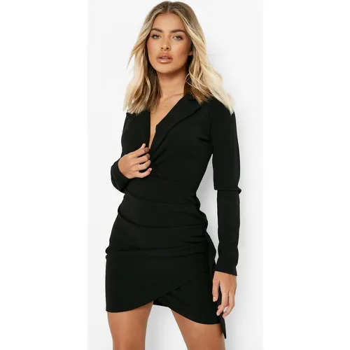 Robe Blazer Portefeuille - 44 - boohoo - Modalova