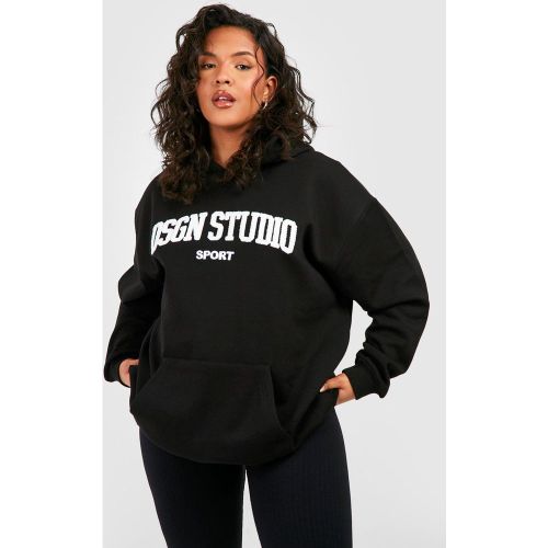 Grande Taille - Sweat À Capuche Oversize En Tissu Éponge - 44 - boohoo - Modalova