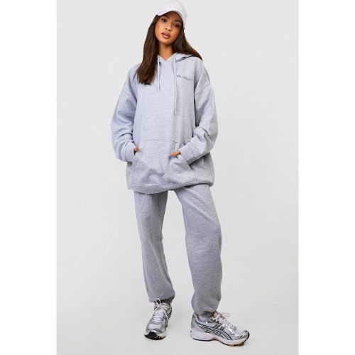 Ensemble De Survêtement À Slogan Avec Sweat À Capuche Et Jogging - S - boohoo - Modalova