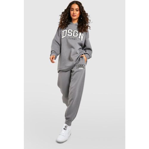 Jogging Oversize À Broderies - S - boohoo - Modalova