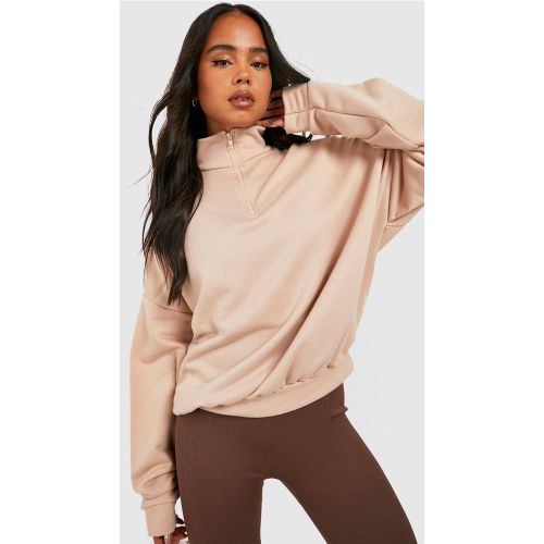 Petite" - Sweat Zippé Basique - S - boohoo - Modalova