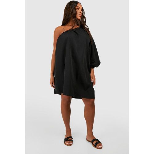 Grande Taille - Robe Asymétrique Patineuse - 50 - boohoo - Modalova