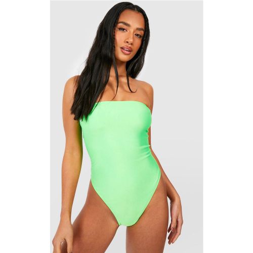 Petite" - Maillot De Bain Bandeau - 32 - boohoo - Modalova