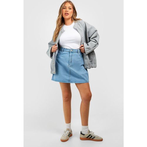 Grande Taille - Jupe En Jean - 50 - boohoo - Modalova