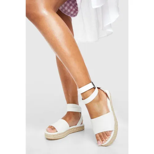Sandales À Plateforme - Pointure Large - 37 - boohoo - Modalova