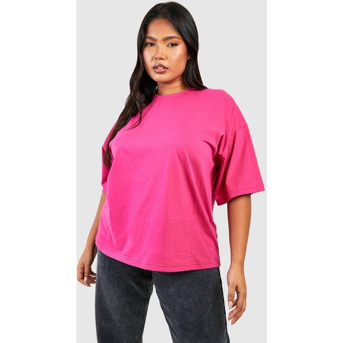 Grande Taille - T-Shirt Oversize Basique En Coton - boohoo - Modalova