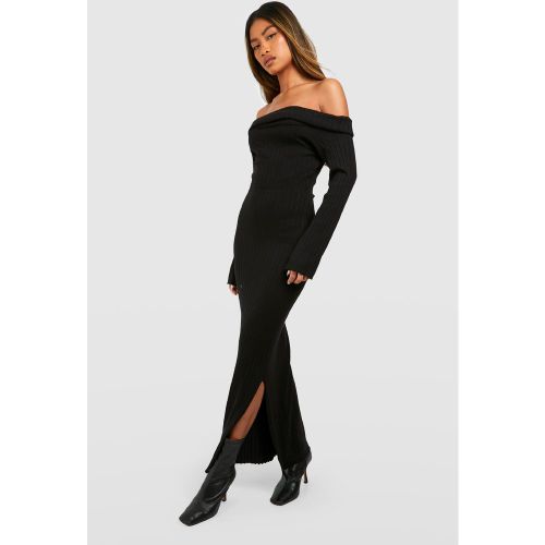 Robe Longue Oversize À Col Bateau - 40 - boohoo - Modalova