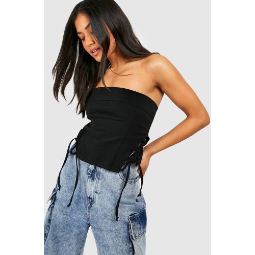 Petite" - Corset Noué - 40 - boohoo - Modalova