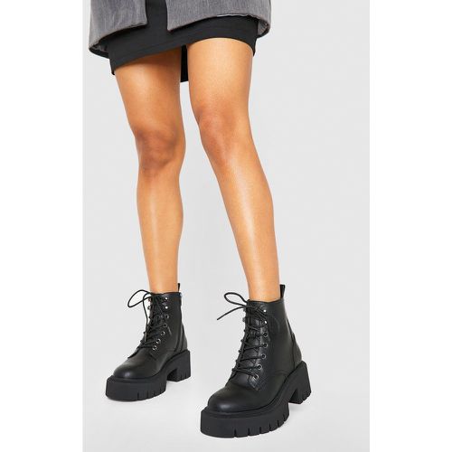 Bottines De Randonnée À Lacets Montants - 39 - boohoo - Modalova