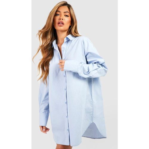 Chemise De Nuit Oversize En Coton - 36 - boohoo - Modalova