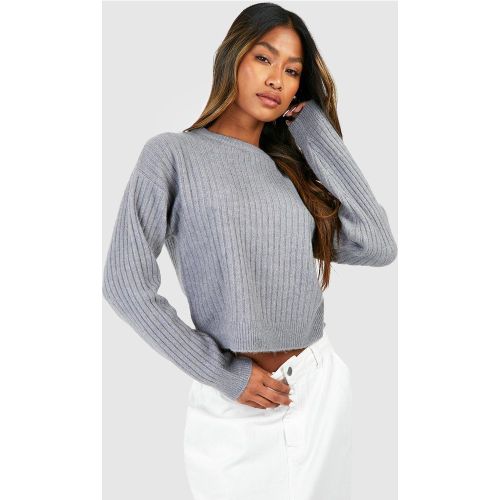 Pull Court Côtelé Doux - L - boohoo - Modalova