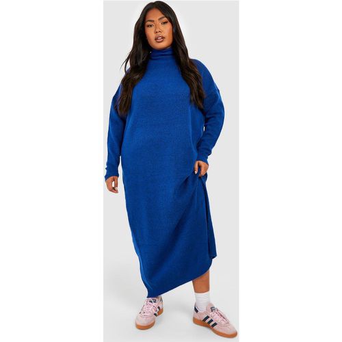 Grande Taille - Robe Mi-Longue À Col Roulé - 46 - boohoo - Modalova