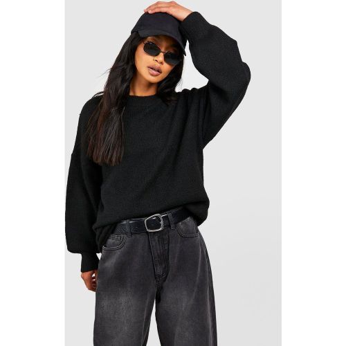 Pull Long En Maille Douce - S - boohoo - Modalova