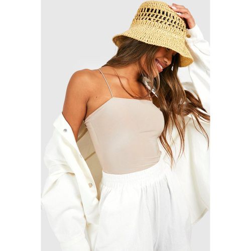 Crop Top Long À Bretelles Fines - 42 - boohoo - Modalova