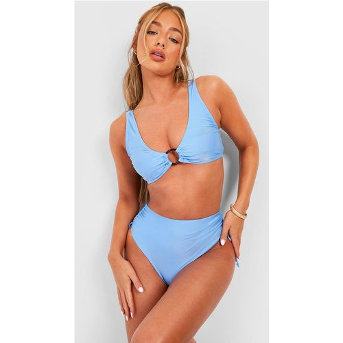 Bikini Sculptant Froncé - 36 - boohoo - Modalova