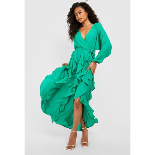 Robe Longue À Ceinture - / - 36, / - boohoo - Modalova