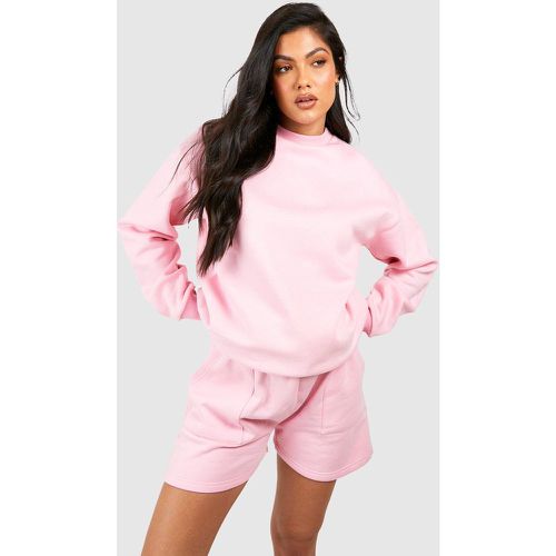 Maternité - Survêtement De Grossesse Avec Sweat Et Short - 40 - boohoo - Modalova