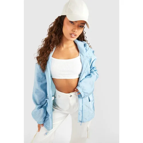 Imperméable Parachute À Capuche - 36 - boohoo - Modalova