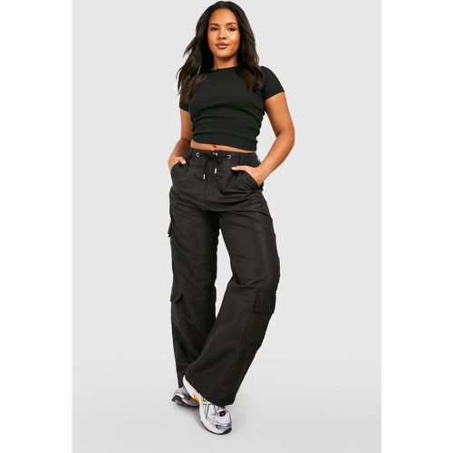 Grande Taille - Pantalon Cargo Droit - 54 - boohoo - Modalova