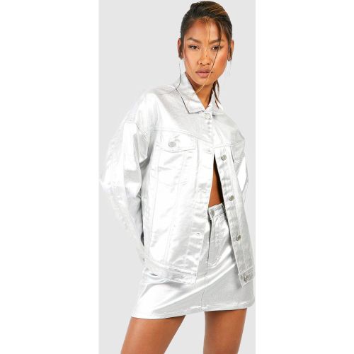 Veste Oversize En Jean - 36 - boohoo - Modalova