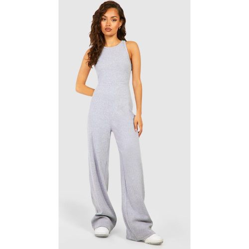 Combinaison Large Côtelée À Dos Nageur - 36 - boohoo - Modalova