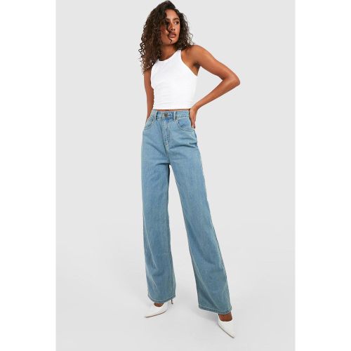 Tall" - Jean Boyfriend Taille Haute - 34 - boohoo - Modalova
