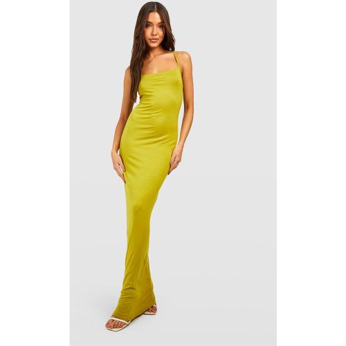 Robe Longue Basique À Bretelles - 40 - boohoo - Modalova